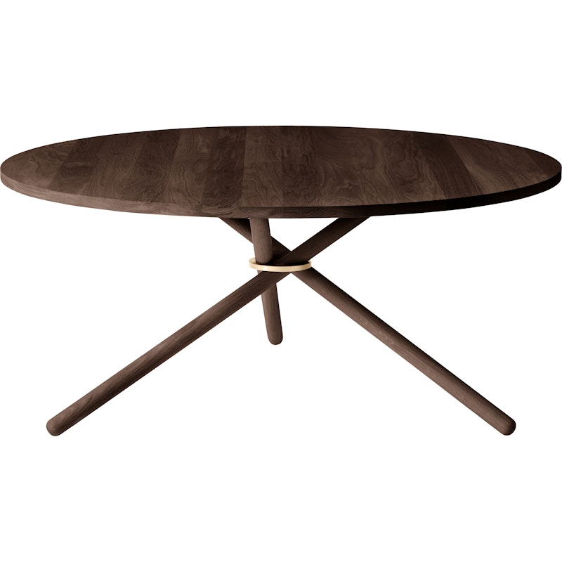 Edda Soffbord 105 cm, Mörk Ek