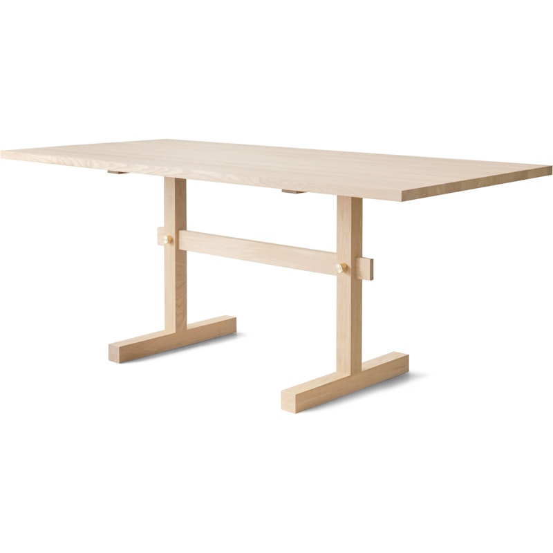 Gaspard 180 Matbord, Ljus Ek