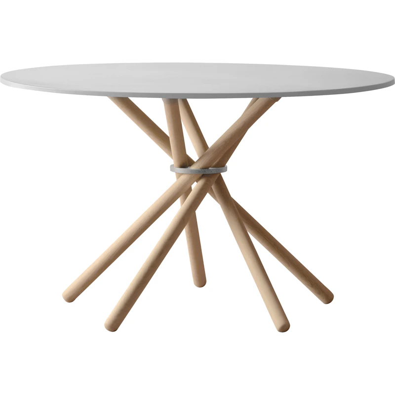 Hector 120 Matbord, Ljus Betong / Ljus Ek