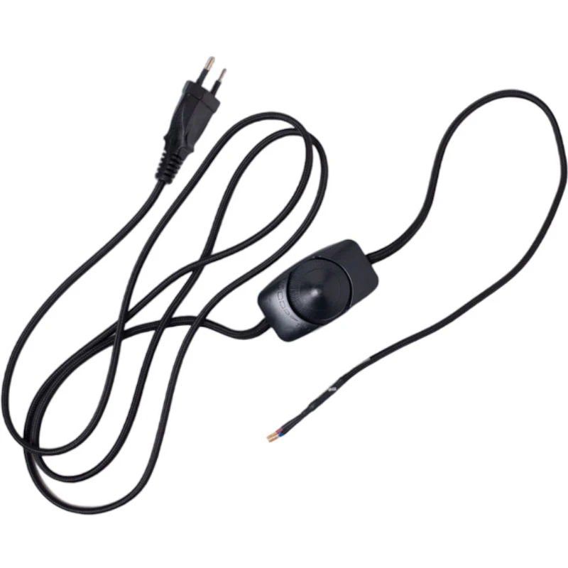 Edgeform Sladdställ Med Dimmer Till Vägglampa, Svart