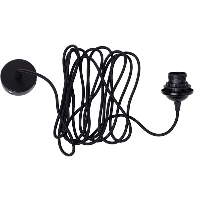 Edgeform Sladdställ Till Pendel Med Takkopp 500 cm, Svart