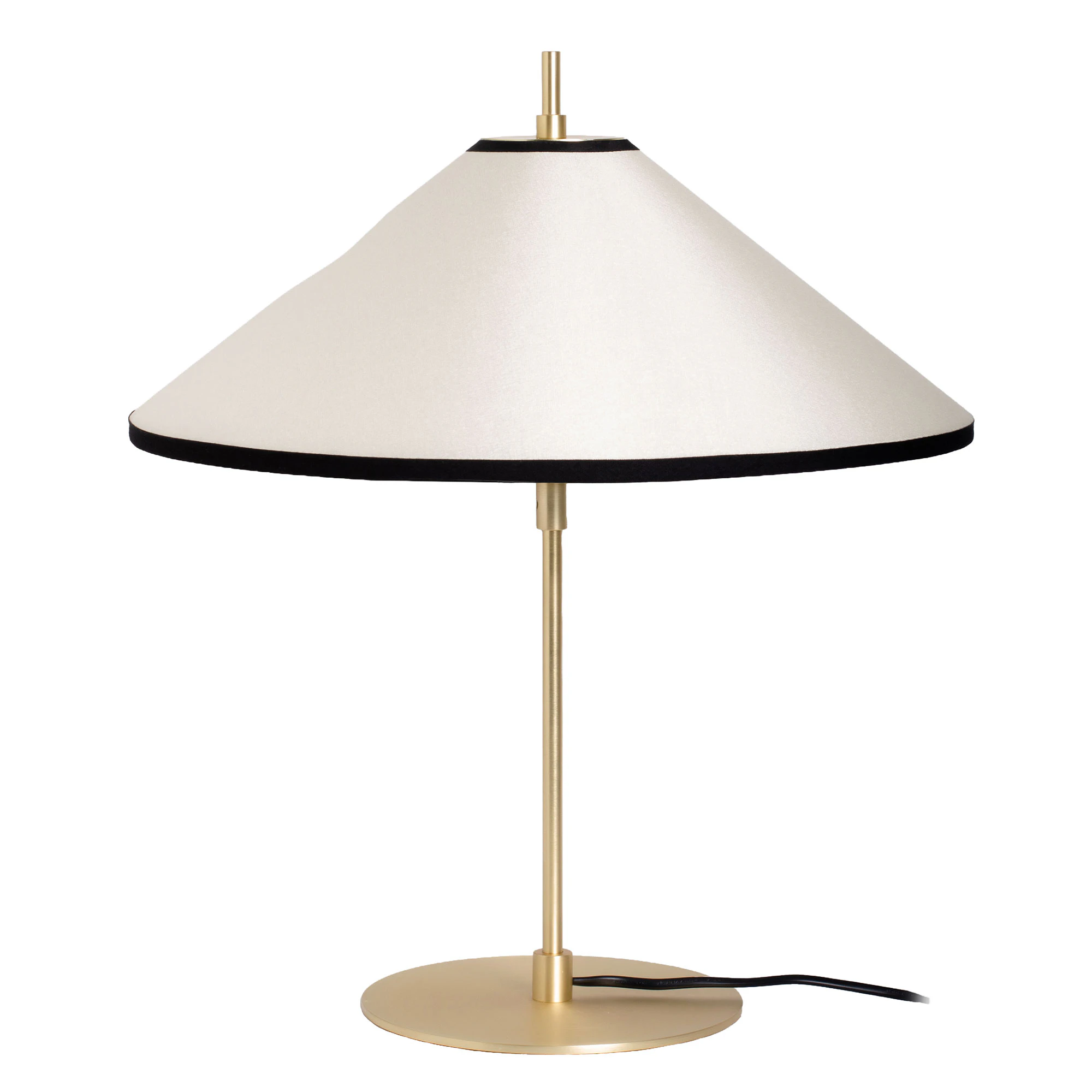 Edgeform Tafta Bordslampa &Oslash;40 Cm Svart / Off-white - Bordslampor J&auml;rn Svart - ET6-01-B