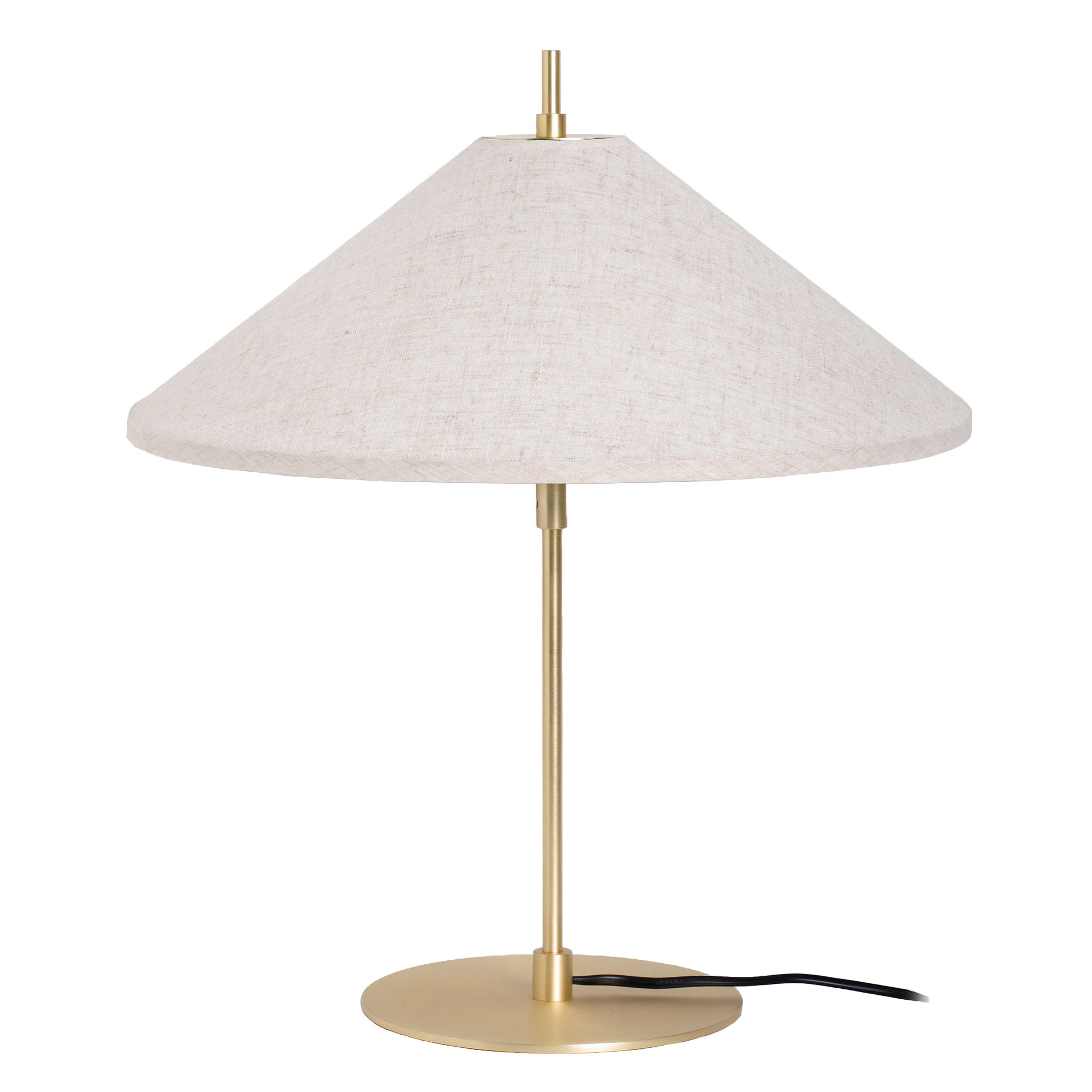 Edgeform Tafta Bordslampa &Oslash;40 Cm Natur - Bordslampor J&auml;rn Natural - ET6-01-N