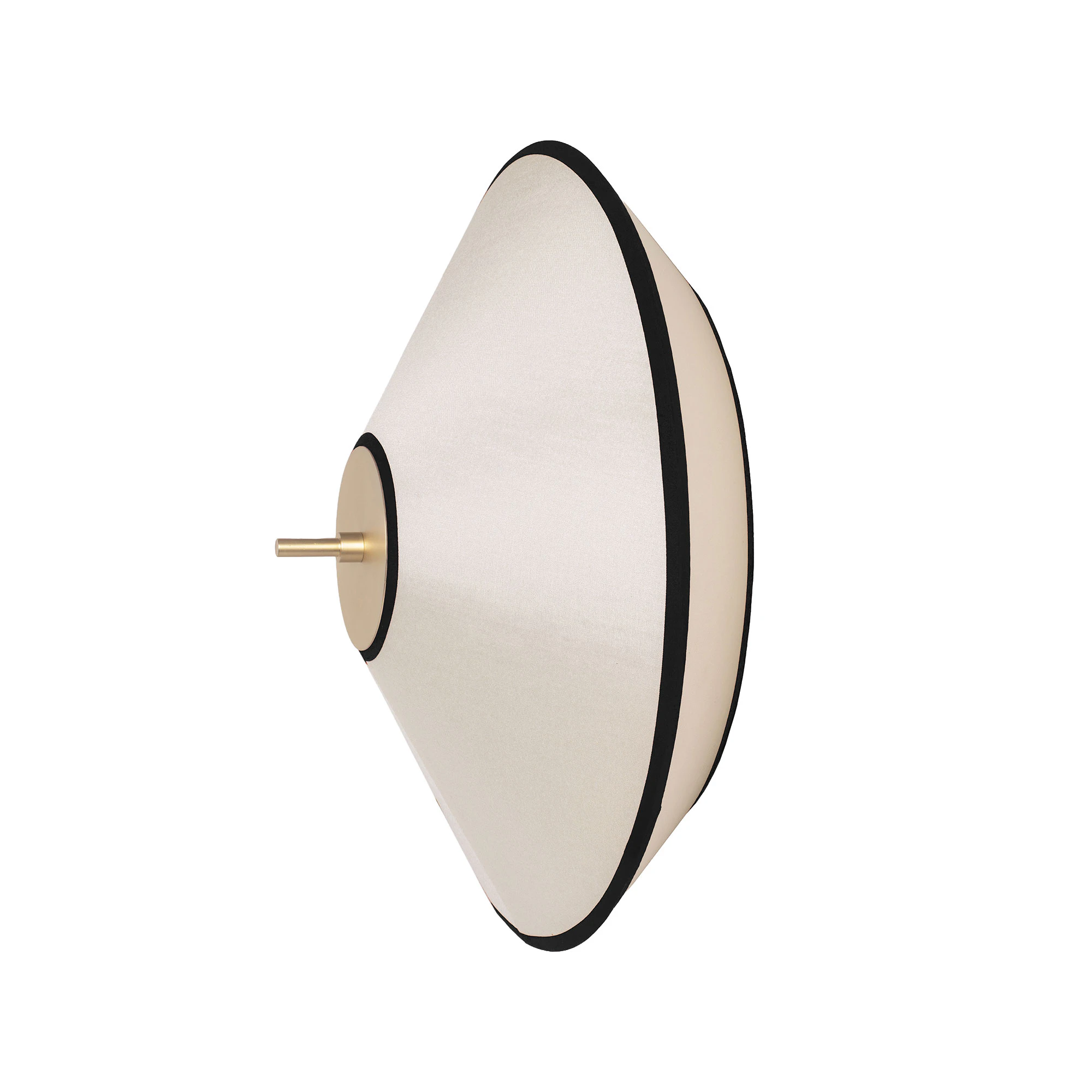 Edgeform Tafta V&auml;gglampa &Oslash;40 Cm Svart / Off-white - V&auml;gglampor St&aring;l Svart - ET4-01-B