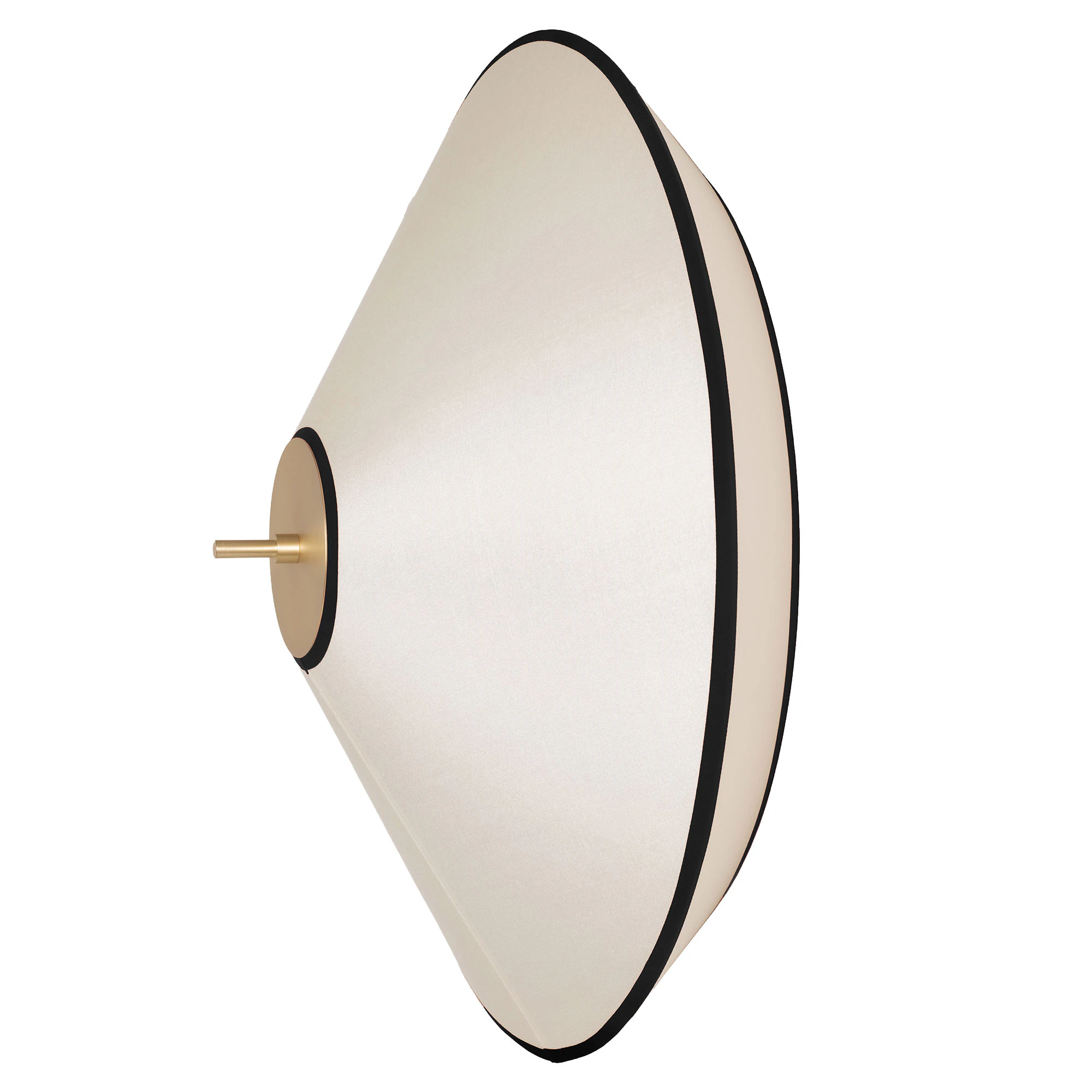 Edgeform Tafta V&auml;gglampa &Oslash;52 Cm Svart / Off-white - V&auml;gglampor St&aring;l Svart - ET4-02-B