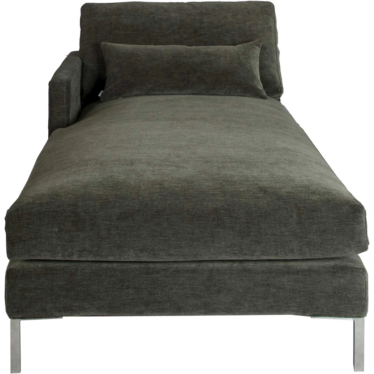 Englesson Mind Divan Pk1 Image Graphite 66 - H&ouml;rnsoffor & Divansoffor Sammet Image Graphite - 5153-BEN CHROME-IM66