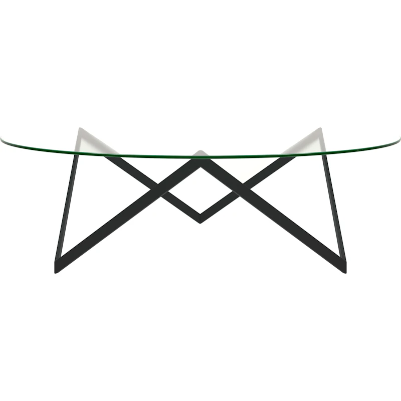 Sirius Soffbord Ø120x38 cm, Svart