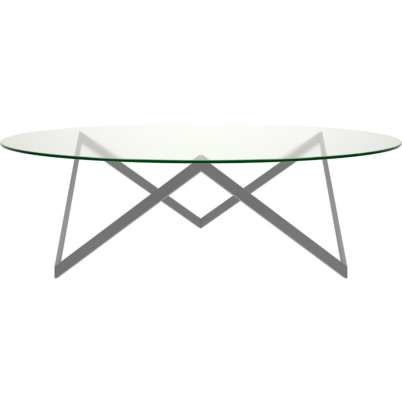 Sirius Soffbord Ø120x38 cm, Silver Grey