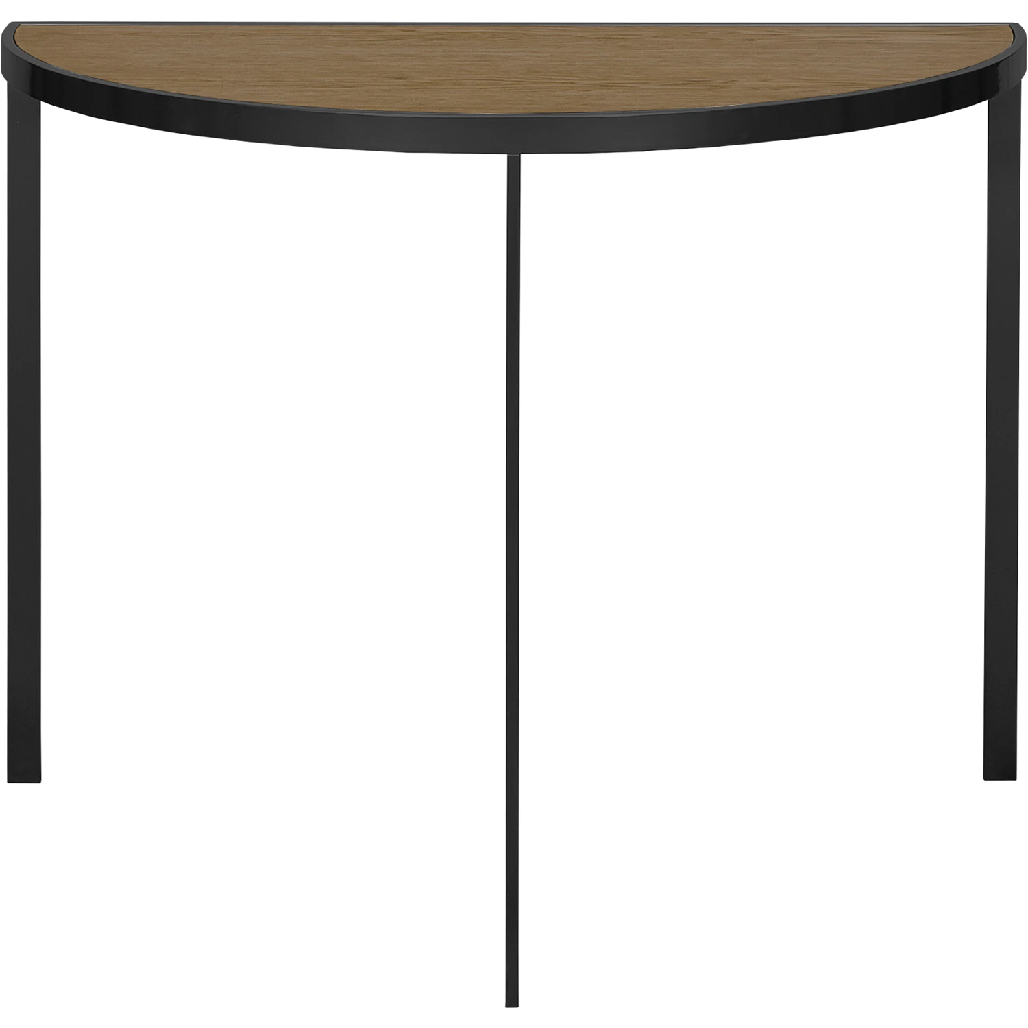 Englesson Square Konsolbord 93x46x70 Cm Svart/burned Walnut - Sidobord & Avlastningsbord Ekfan&eacute;r Burned Walnut - 4567BW