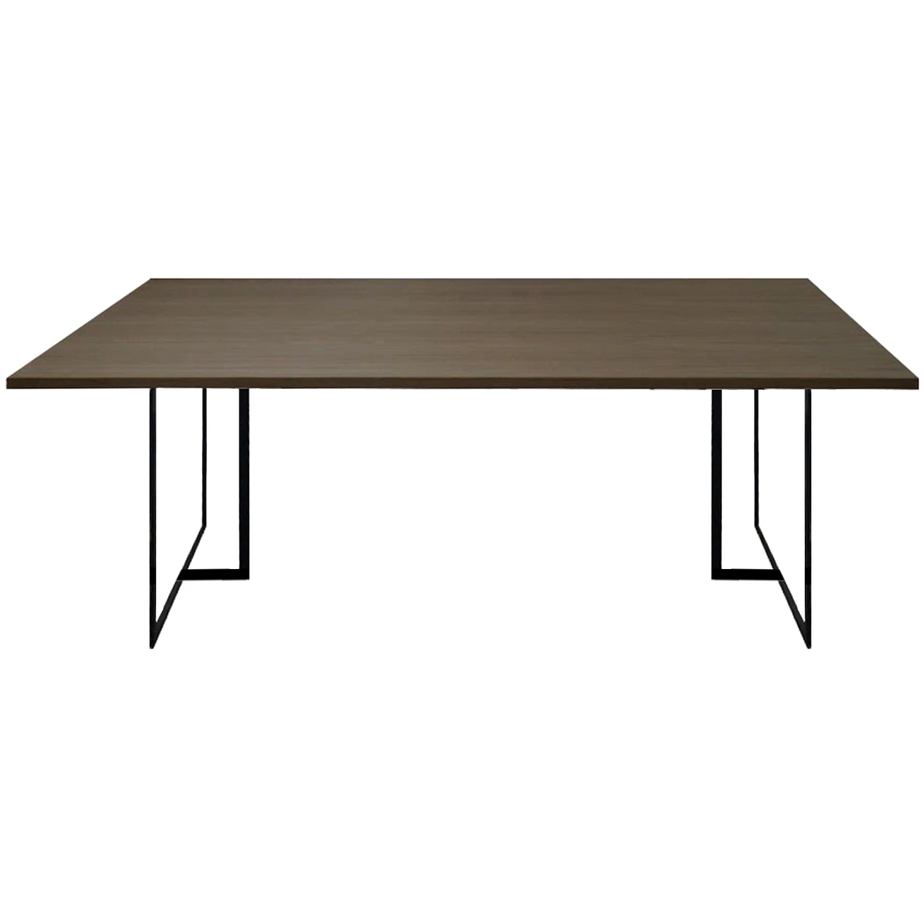 Englesson Square Matbord 200x100x75 Burned Walnut - Matbord & Barbord Valn&ouml;tsfan&eacute;r Burned Walnut - 4585BW