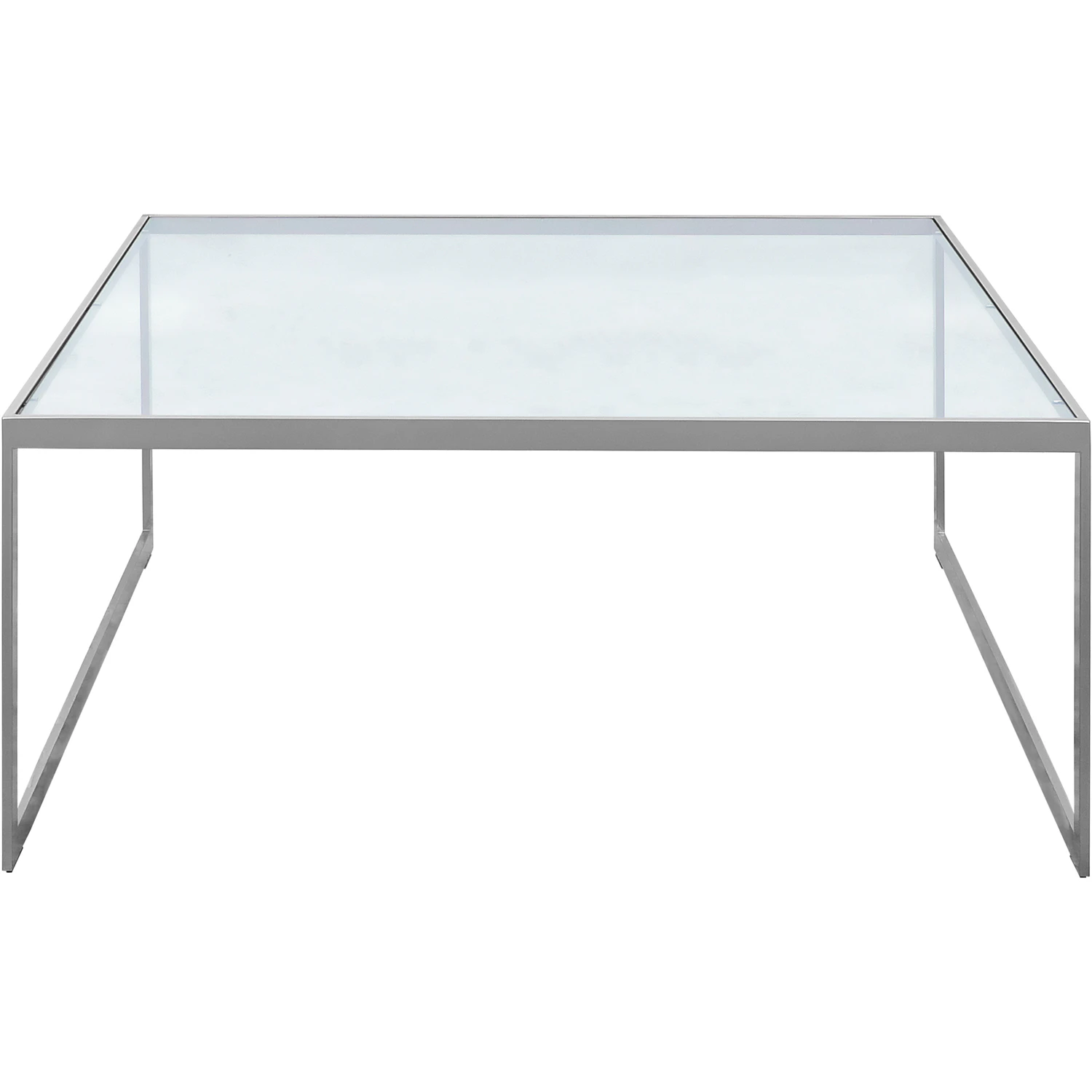 Englesson Square Soffbord 102x102 Cm Silver Grey/ - Soffbord Glas Silver Grey - 4391GL