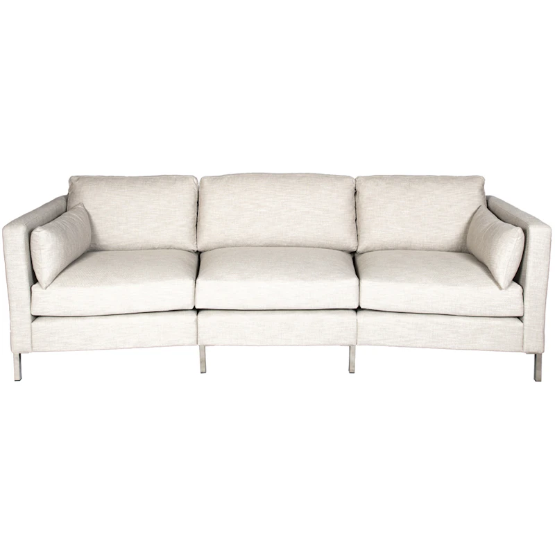 Wave Soffa 3,5-Sits Curved LC Pk1, Nolita Almond 01