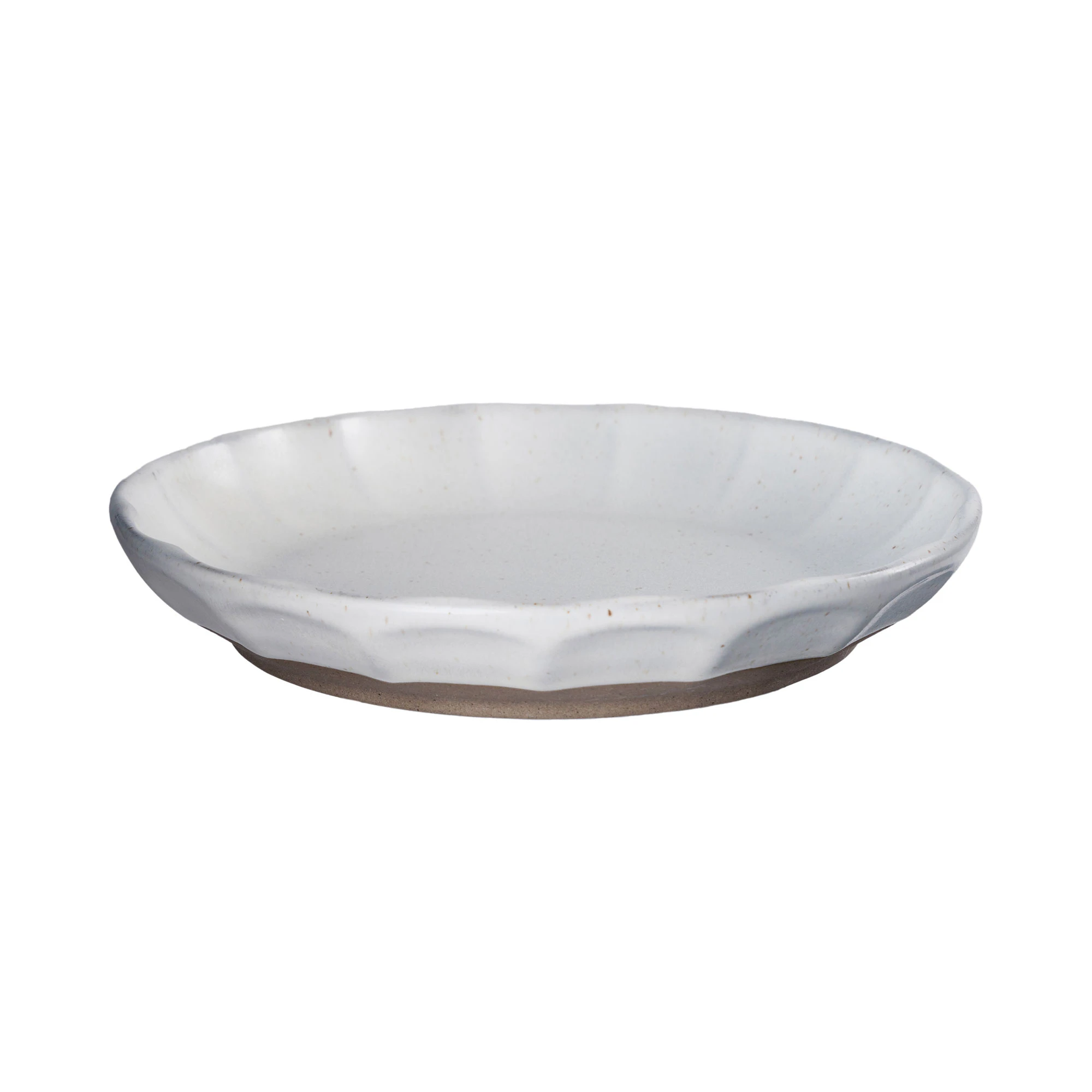 Ernst Assiett 17 Cm Vit / Natur - Assietter Stengods Vit - 247072