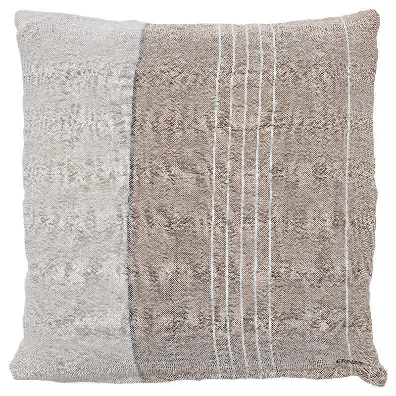 Kuddfodral 50x50 cm, Kola/Natur