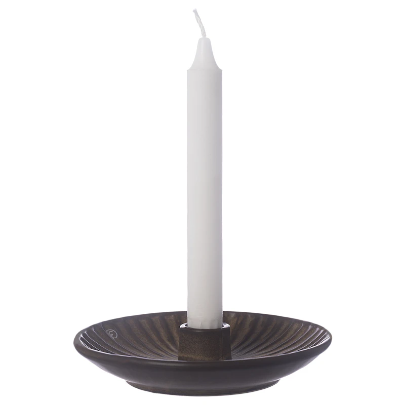 Ljusstake Ø16, Brun