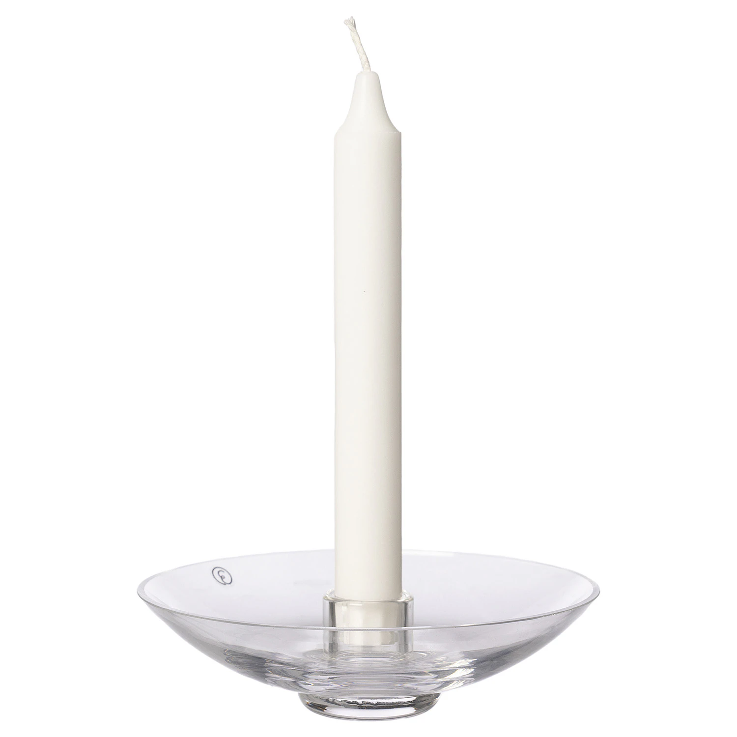 Ernst Ljusstake &Oslash;14,8 Cm - Ljusstakar Glas Klar - 371556