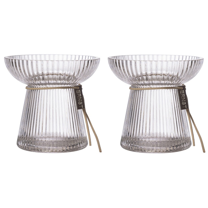 Lökvas Med Räfflad Struktur 11 cm, 2-pack