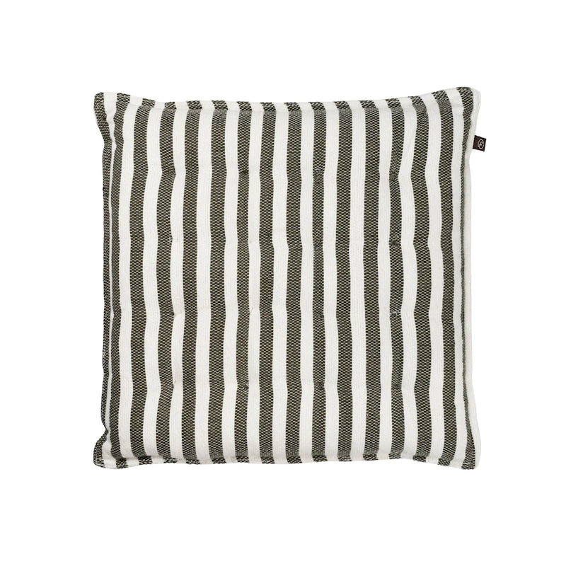 Sittdyna 40x40 cm, Vit / Salvia