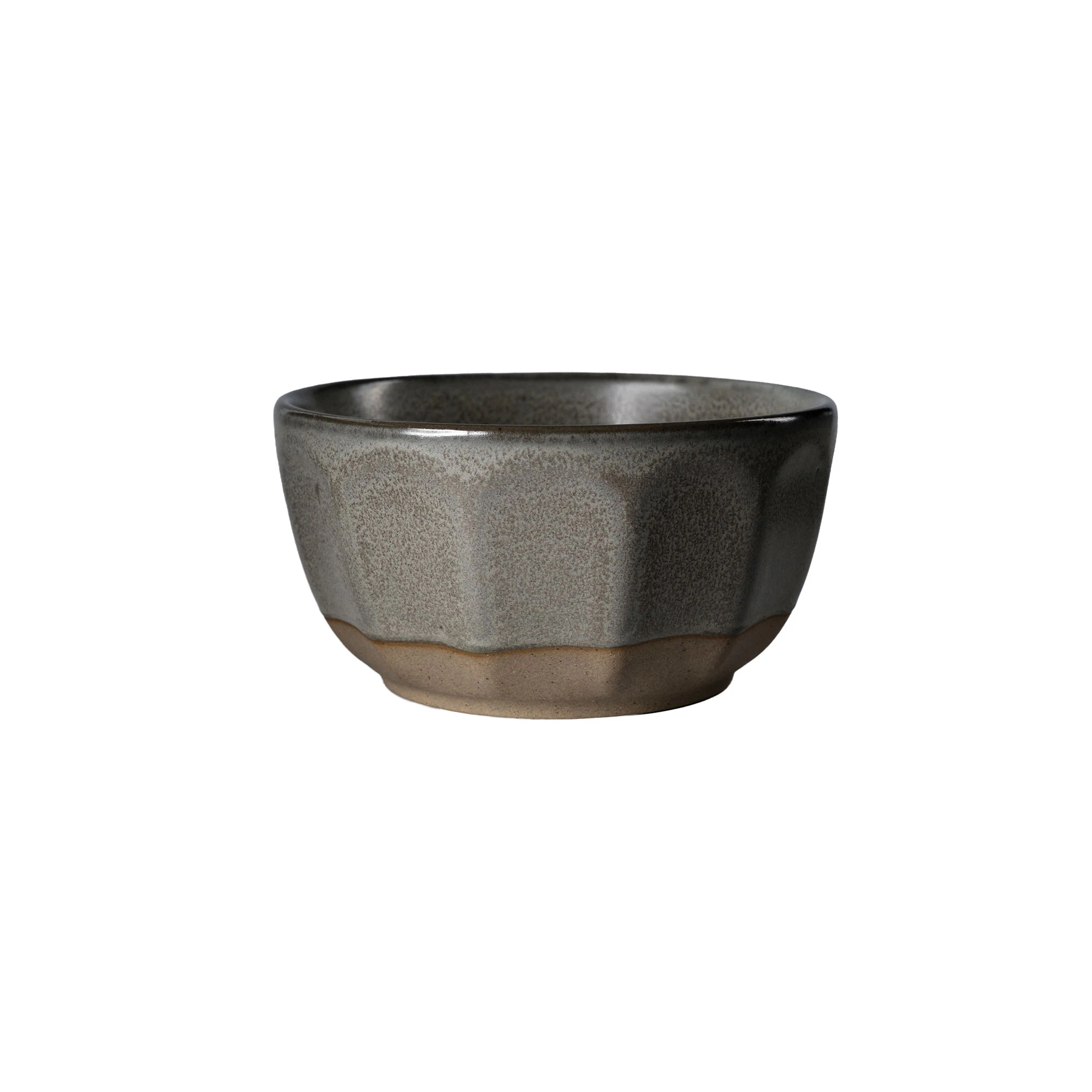 Ernst Sk&aring;l 12 Cm Gr&aring; / Natur - Serveringssk&aring;lar Stengods Gr&aring; - 247065