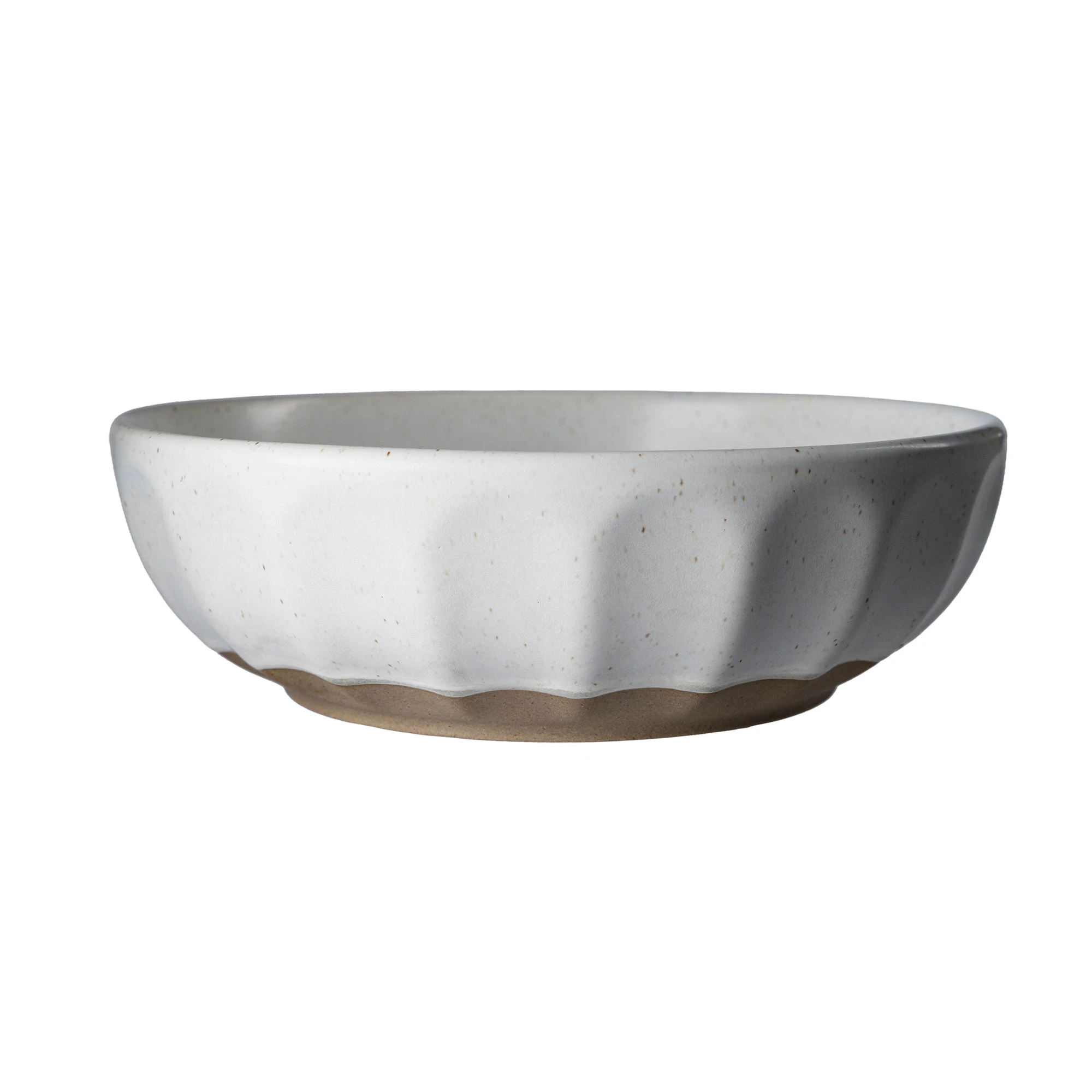 Ernst Sk&aring;l 20 Cm Vit / Natur - Serveringssk&aring;lar Stengods Vit - 247068