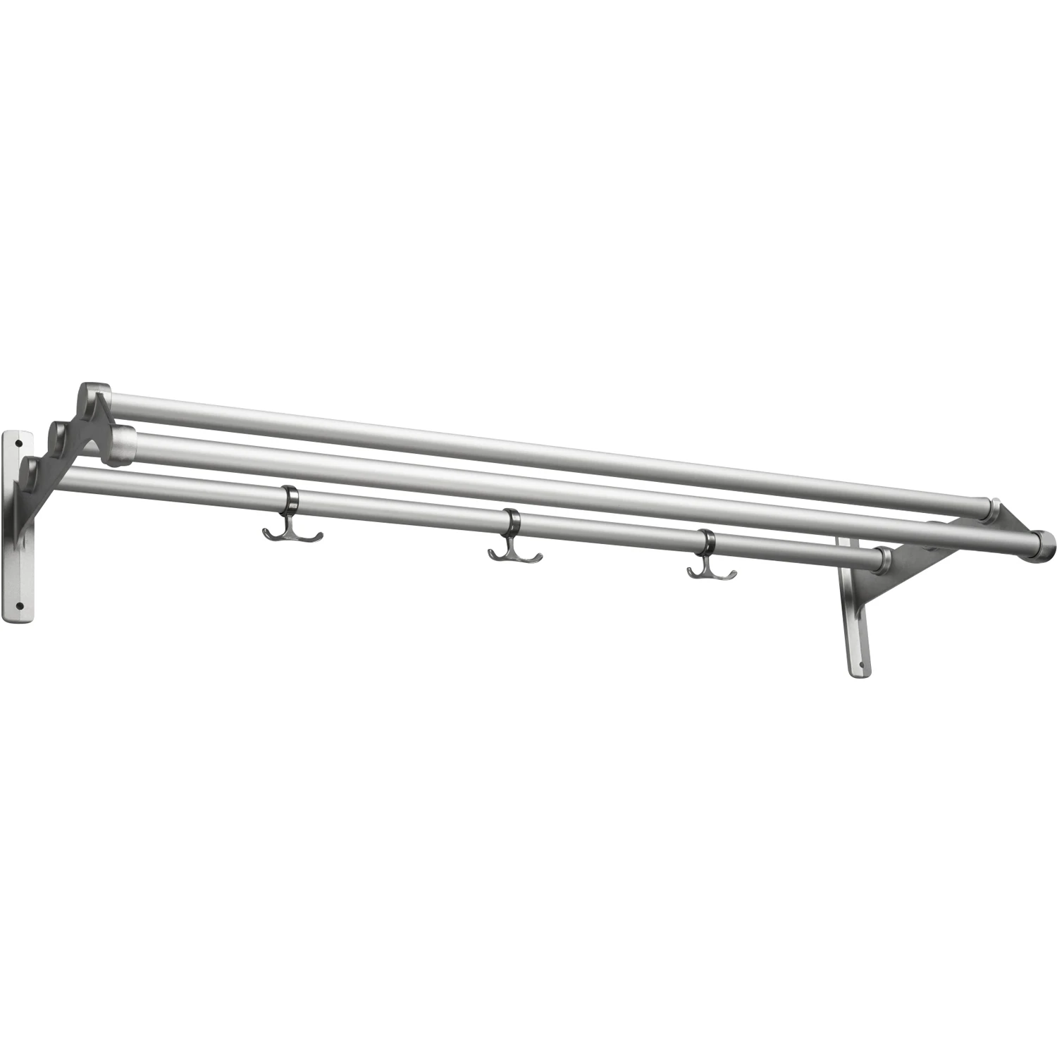 Essem Design Nostalgi 291 Hatthylla 100 Cm Aluminium / Aluminium - Hatthyllor &Aring;tervunnen Aluminium - 010291