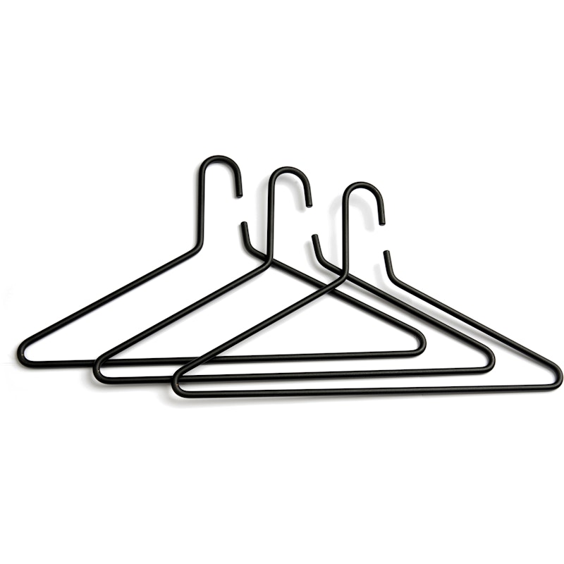 Triangle Galge 3-pack,  Svart struktur
