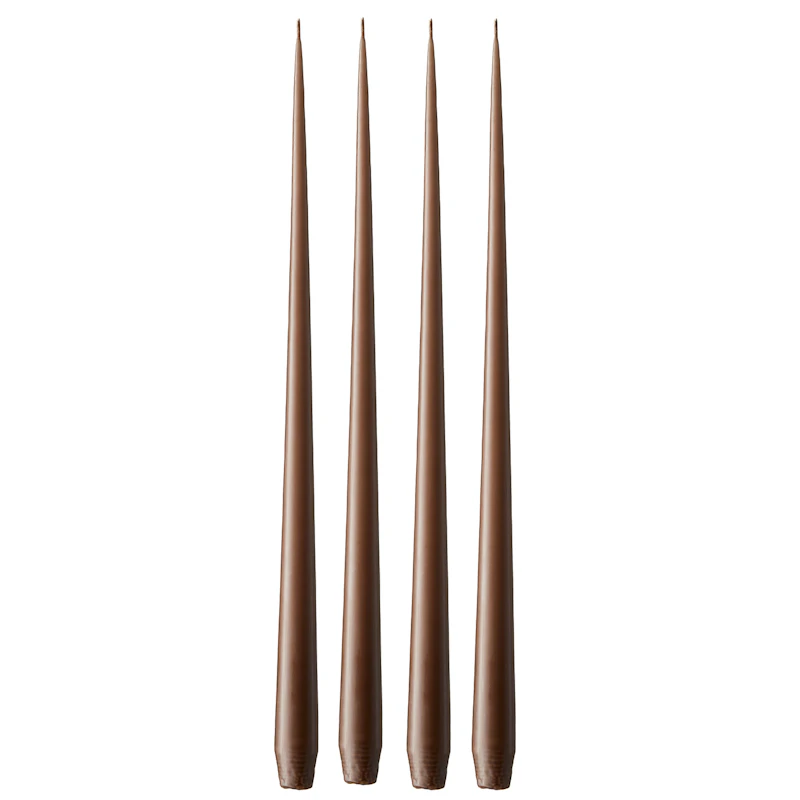 Antikljus Matt 42 cm 4-pack, Hazelnut