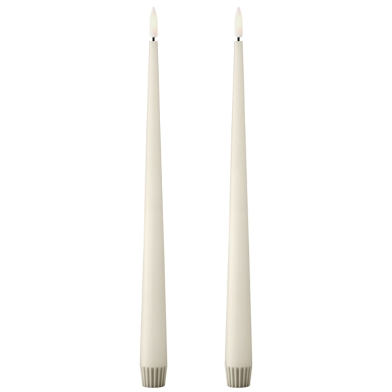 Led-Ljus 2-pack 30 cm, Ivory