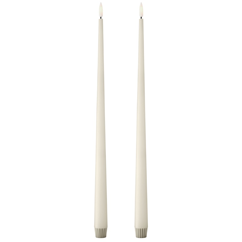 Led-Ljus 2-pack 40 cm, Ivory