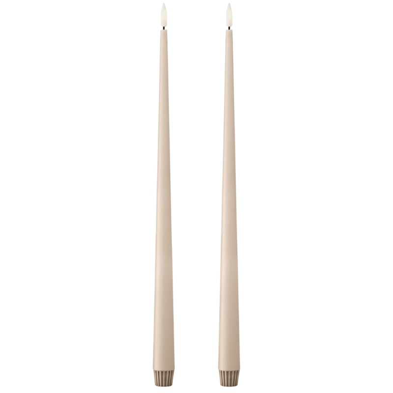 Led-Ljus 2-pack 40 cm, Ice Latte