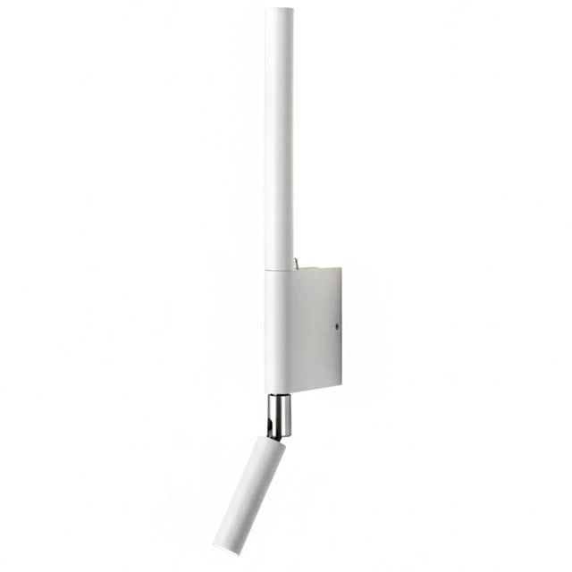 Estiluz Canut V&auml;gglampa Vit - V&auml;gglampor Glas Vit - CAN_3571_74M