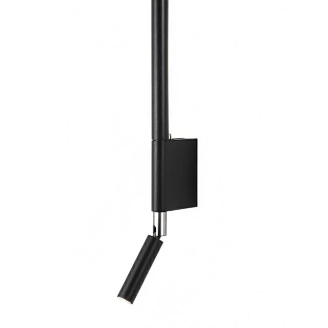 Estiluz Canut V&auml;gglampa Svart - V&auml;gglampor Glas Svart - CAN_3571_26M