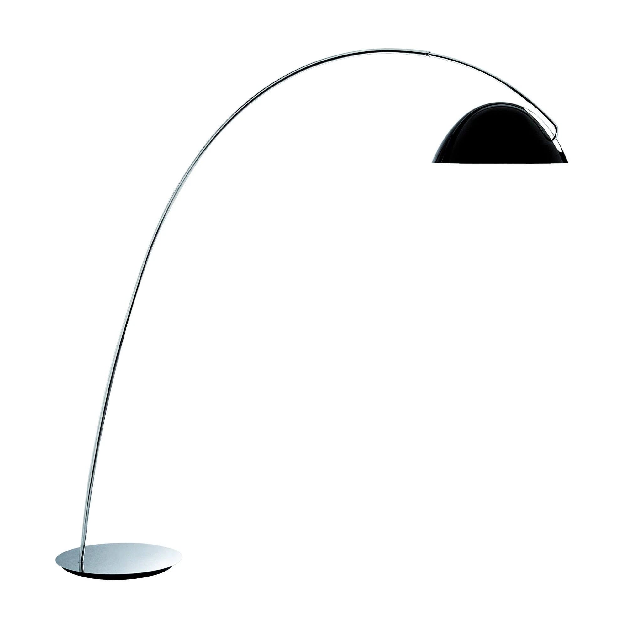 Estiluz Pluma Golvlampa Svart - Golvlampor Akryl Svart - PLU_2959_2664W