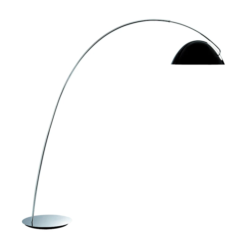 Pluma Golvlampa Svart