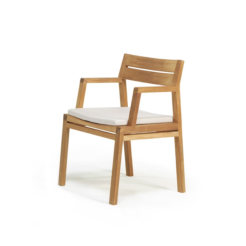 Costes Karmstol, Teak