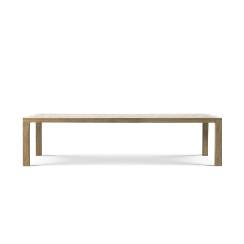 Costes Matbord 300x110 cm, Pickled Teak