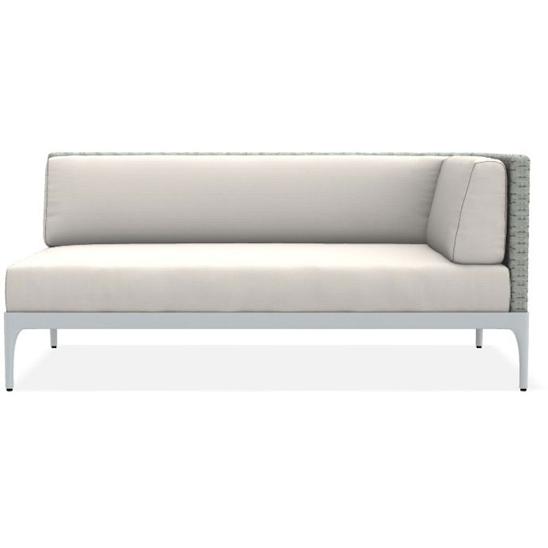 Infinity XL Modulär Soffa / Soffdel Hörn Vänster, Warm White
