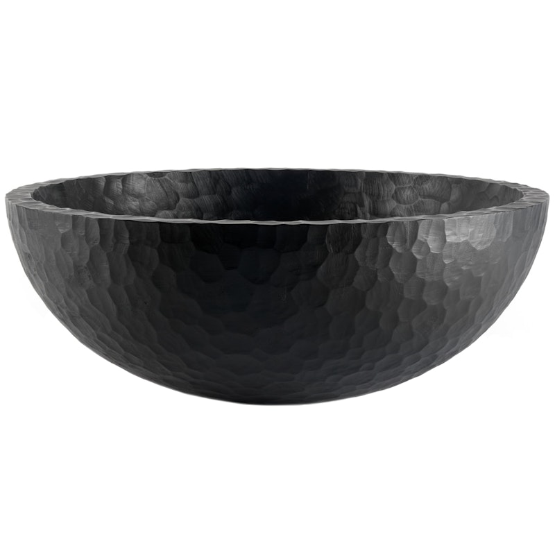 Chopped XL Skål Mahogny, Svartbetsad