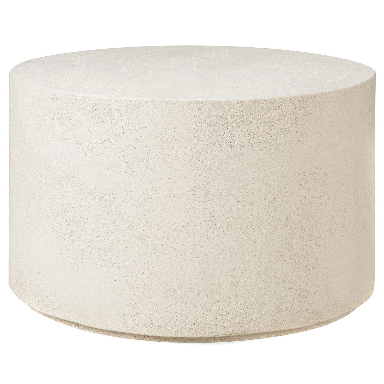 Ethnicraft Elements Soffbord Off-white &Oslash;60 Cm - Soffbord Mikrocement Off-White - 26414