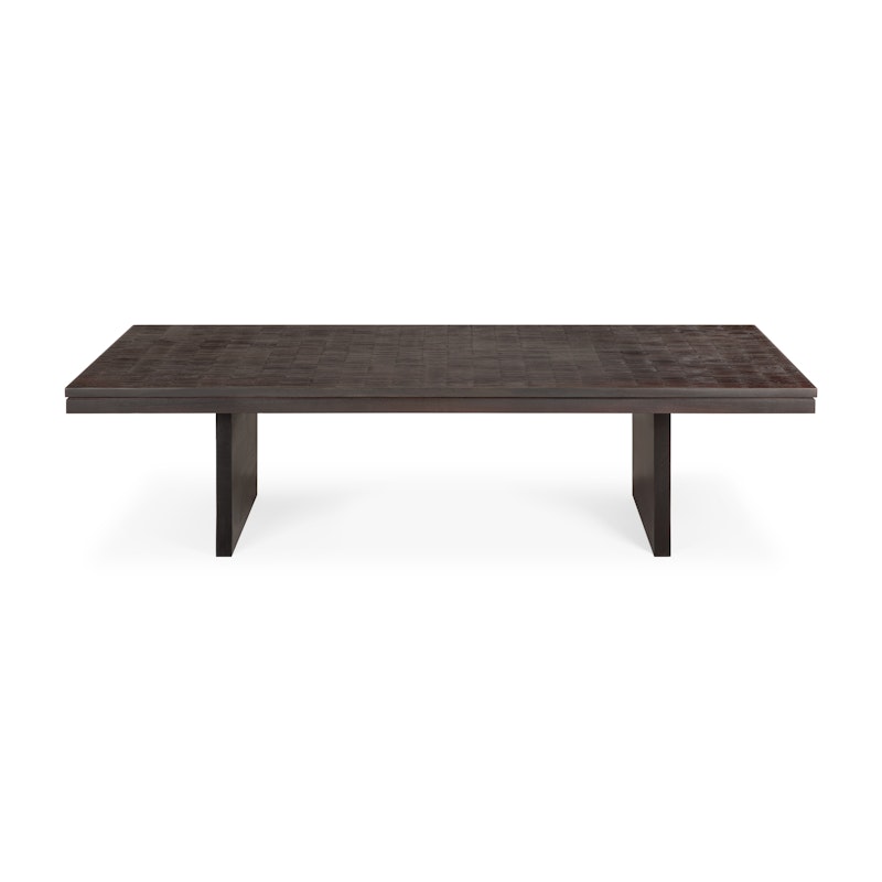 Grooves Soffbord Teak, 65x135 cm
