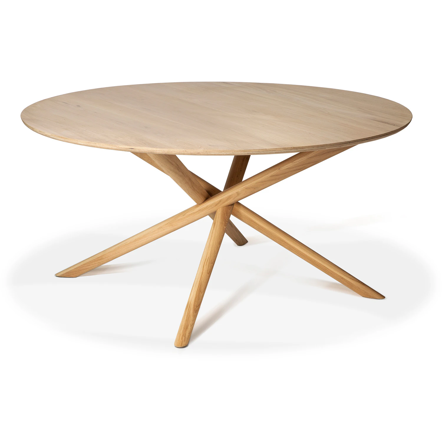 Ethnicraft Mikado Matbord &Oslash;150 Cm - Matbord & Barbord Ek - 50545