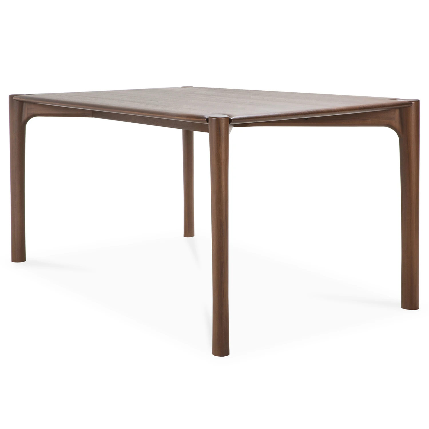 Ethnicraft Pi Matbord M&ouml;rkbetsad 90x180 Cm - Matbord & Barbord Teak Brun - 11557