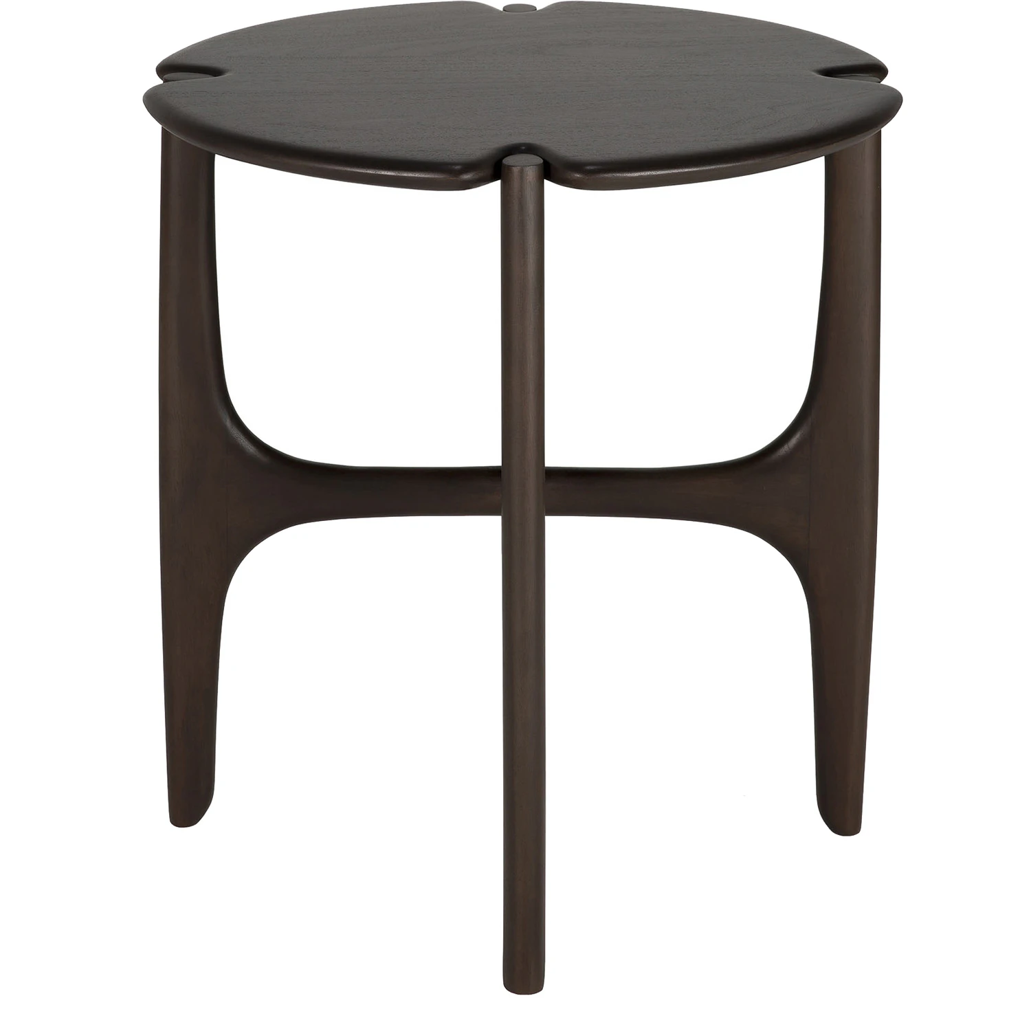 Ethnicraft Pi Sidobord &Oslash;47 Cm - Sidobord & Avlastningsbord Mahogny M&ouml;rkbrun - 35005