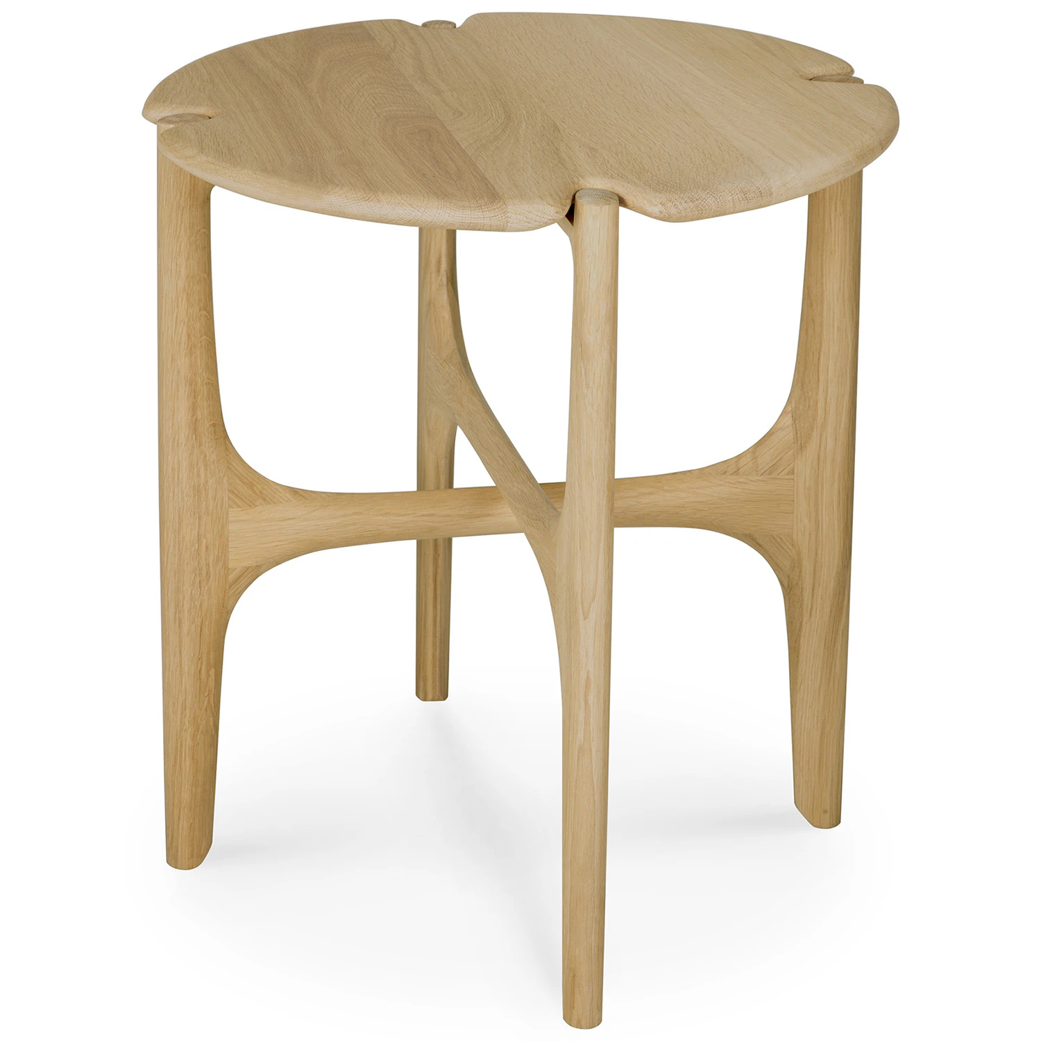 Ethnicraft Pi Sidobord &Oslash;47 Cm - Sidobord & Avlastningsbord Ek - 51331