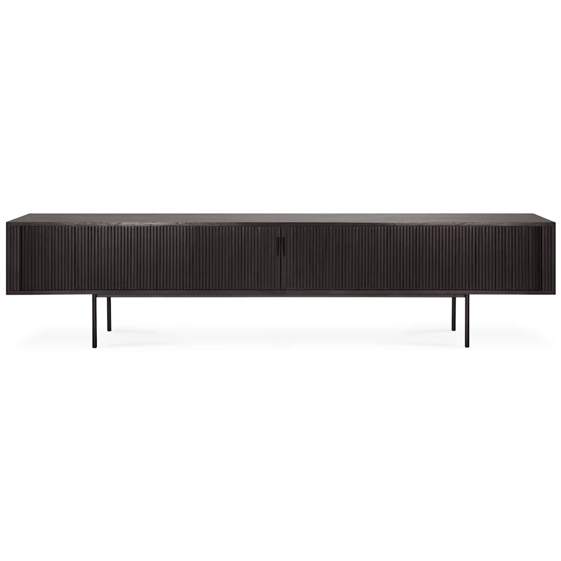 Roller Max Skänk Mörkbetsad Teak, 242 cm