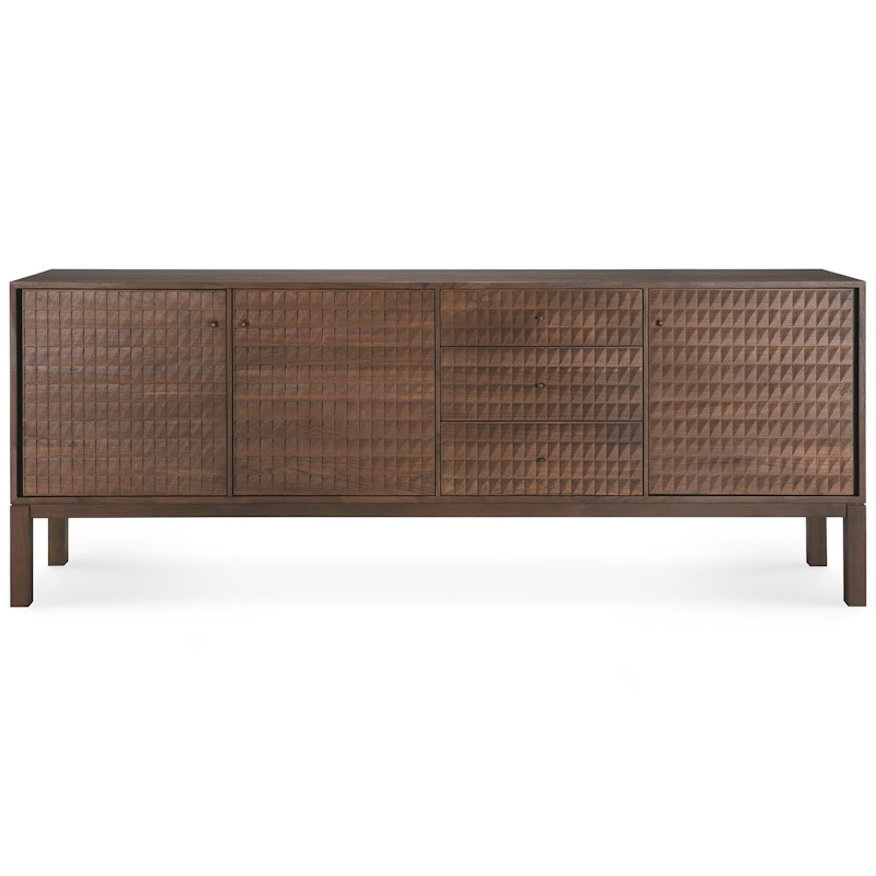 Sono Skänk Teak, 228 cm Dörrar