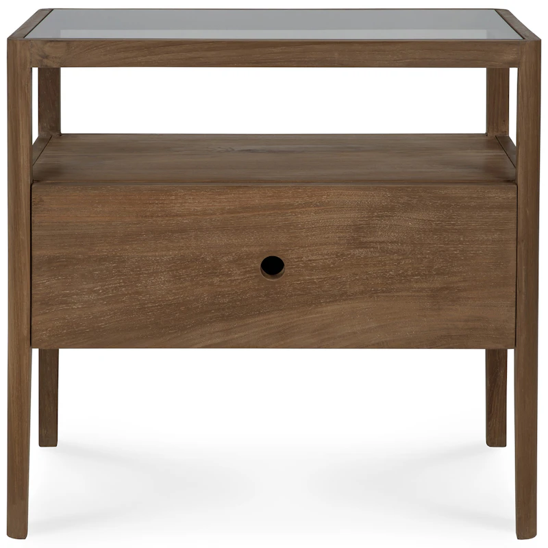 Spindle Sängbord, Teak