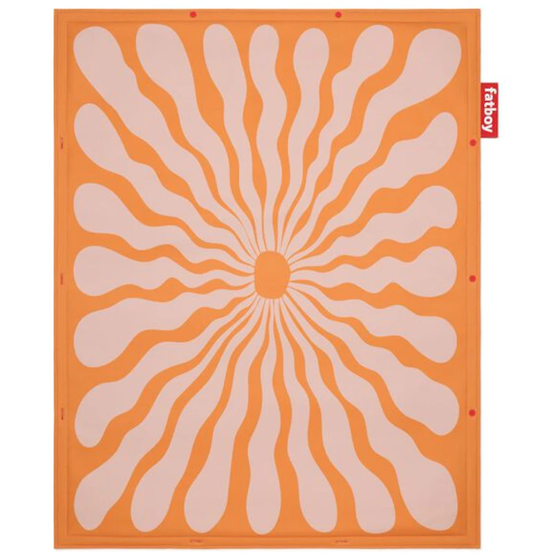 Flying Carpet Botanic Matta, Orange / Rosa