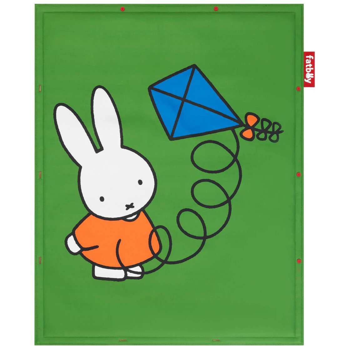 Fatboy Flying Carpet x Miffy Gr&ouml;n - Plastmattor Polyester Gr&ouml;n - 107307