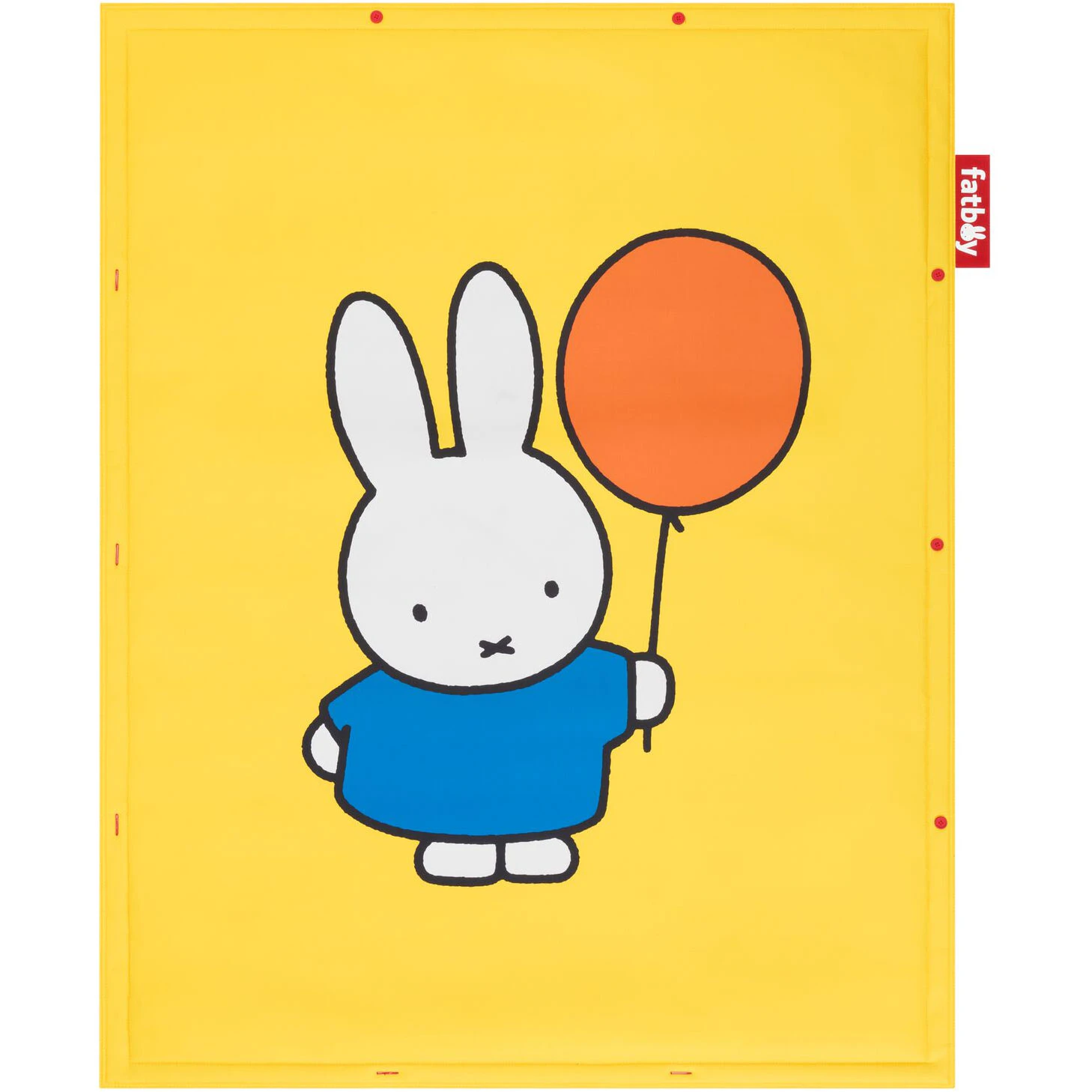 Fatboy Flying Carpet x Miffy Gul - Plastmattor Polyester Gul - 107303